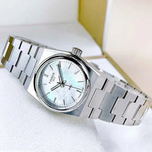 Load image into Gallery viewer, Tissot PRX Quartz Mother of Pearl Dial Silver Steel Strap Watch for Women - T137.010.11.111.00