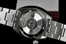 Load image into Gallery viewer, Seiko Prospex Deep Blue Batman Turtle Diver's Automatic Blue Dial Silver Steel Strap Watch for Men - SRPC25J1