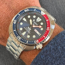 Load image into Gallery viewer, Seiko Prospex Sea Padi Blue Dial Silver Steel Strap Watch for Men - SRPE99K1