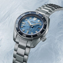 Load image into Gallery viewer, Seiko Prospex Glacier Save The Ocean Special Edition Automatic Blue Dial Silver Steel Strap Watch for Men - SPB299J1