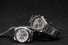 Load image into Gallery viewer, Seiko Conceptual Chronograph Grey Dial Silver Steel Strap Watch for Men - SSB455P1
