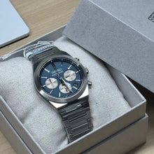 Load image into Gallery viewer, Seiko Conceptual Chronograph Blue Dial Silver Steel Strap Watch for Men- SSB453P1