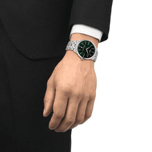 Load image into Gallery viewer, Tissot Chemin Des Tourelles Powermatic 80 Blue Dial Silver Steel Strap Watch for Men - T139.407.11.048.00