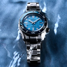Load image into Gallery viewer, Seiko Prospex Glacier Save The Ocean Special Edition Automatic Blue Dial Silver Steel Strap Watch for Men - SPB299J1
