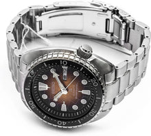 Load image into Gallery viewer, Seiko Prospex US Special Edition King Turtle Automatic Brown Dial Silver Steel Strap Watch for Men - SRPH55