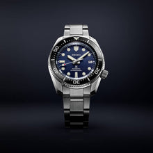 Load image into Gallery viewer, Seiko Prospex Marinemaster Automatic Scuba Divers Blue Dial Silver Steel Strap Watch for Men - SPB187J1