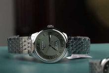 Load image into Gallery viewer, Tissot Le Locle Powermatic 80 Automatic Green Dial Silver Steel Strap Watch for Men - T006.407.11.093.00