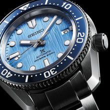 Load image into Gallery viewer, Seiko Prospex Glacier Save The Ocean Special Edition Automatic Blue Dial Silver Steel Strap Watch for Men - SPB299J1