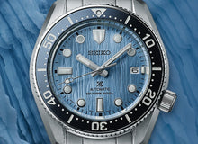 Load image into Gallery viewer, Seiko Prospex Glacier Save The Ocean Special Edition Automatic Blue Dial Silver Steel Strap Watch for Men - SPB299J1