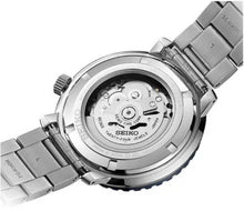 Load image into Gallery viewer, Seiko 5 Sports Automatic Blue Dial Silver Steel Strap Watch for Men - SRPC63J1