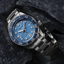 Load image into Gallery viewer, Seiko Prospex Glacier Save The Ocean Special Edition Automatic Blue Dial Silver Steel Strap Watch for Men - SPB299J1
