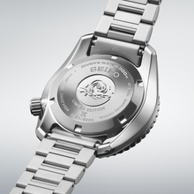 Load image into Gallery viewer, Seiko Prospex 1968 Heritage Divers GMT The Great Wave Limited Edition Blue Dial Silver Steel Strap Watch for Men - SPB509J1