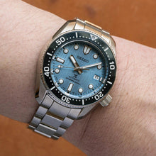 Load image into Gallery viewer, Seiko Prospex Glacier Save The Ocean Special Edition Automatic Blue Dial Silver Steel Strap Watch for Men - SPB299J1