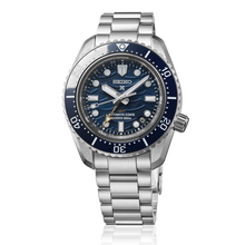 Load image into Gallery viewer, Seiko Prospex 1968 Heritage Divers GMT The Great Wave Limited Edition Blue Dial Silver Steel Strap Watch for Men - SPB509J1