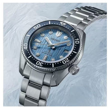 Load image into Gallery viewer, Seiko Prospex Glacier Save The Ocean Special Edition Automatic Blue Dial Silver Steel Strap Watch for Men - SPB299J1