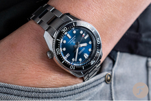 Load image into Gallery viewer, Seiko Prospex Marinemaster Automatic Scuba Divers Blue Dial Silver Steel Strap Watch for Men - SPB187J1