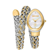 Load image into Gallery viewer, Just Cavalli Novara Mother of Pearl Dial Two Tone Steel Strap Watch for Women - JC1L264M0055