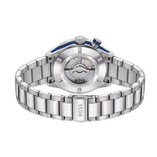 Load image into Gallery viewer, Hugo Boss Bossmatic Automatic Blue Dial Silver Steel Strap Watch for Men - 1514177