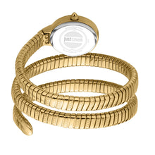 Load image into Gallery viewer, Just Cavalli After Party Silver Dial Gold Steel Strap Watch for Women - JC1L269M0025