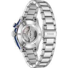 Load image into Gallery viewer, Hugo Boss Bossmatic Automatic Blue Dial Silver Steel Strap Watch for Men - 1514177