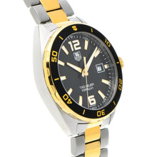 Load image into Gallery viewer, Tag Heuer Formula 1 Quartz Black Dial Two Tone Steel Strap Watch for Men - WAZ1121.BB0879
