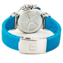 Load image into Gallery viewer, Tissot T Race Chronograph White Dial Brown Rubber Strap Watch for Women - T048.217.17.017.02