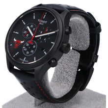 Load image into Gallery viewer, Tissot T Sport Chrono XL NBA Teams Special Chicago Bulls Edition Black Dial Black Leather Strap Watch for Men - T116.617.36.051.00