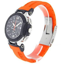 Load image into Gallery viewer, Tissot T Race Chronograph Black Dial Orange Rubber Strap Watch for Women - T048.217.27.057.00