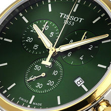 Load image into Gallery viewer, Tissot T Sport Chrono XL Classic Green Dial Two Tone Steel Strap Watch for Men - T116.617.22.091.00