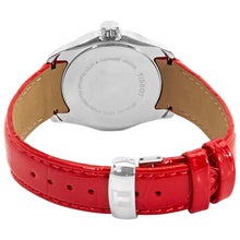 Load image into Gallery viewer, Tissot Couturier Lady Silver Dial Red Leather Strap Watch for Women - T035.210.16.031.01