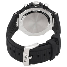 Load image into Gallery viewer, Tissot T Race Chronograph White Dial Black Rubber Strap Watch For Men - T141.417.17.011.00