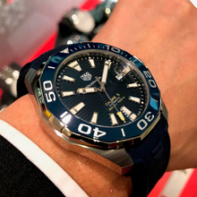 Load image into Gallery viewer, Tag Heuer Aquaracer Blue Dial Watch for Men - WAY201B.FT6150