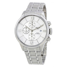 Load image into Gallery viewer, Tissot Chemin des Tourelles Automatic Chronograph White Dial Silver Steel Strap Watch for Men - T099.427.11.038.00