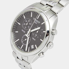 Load image into Gallery viewer, Tissot T Classic PR 100 Chronograph Black Dial Silver Steel Strap Watch for Men - T101.417.11.051.00