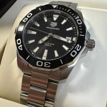 Load image into Gallery viewer, Tag Heuer Aquaracer Black Dial Watch for Men - WAY111A.BA0928