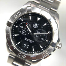 Load image into Gallery viewer, Tag Heuer Aquaracer Black Dial Watch for Men - WAY111Z.BA0928