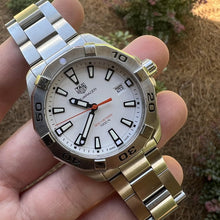 Load image into Gallery viewer, Tag Heuer Aquaracer White Dial Watch for Men - WBD1111.BA0928