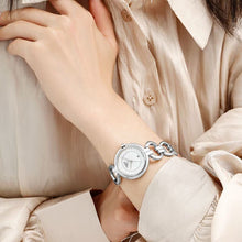 Load image into Gallery viewer, Tissot T Trend Flamingo Mother of Pearl Dial Silver Steel Strap Watch for Women - T094.210.11.116.00