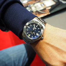 Load image into Gallery viewer, Tag Heuer Aquaracer Automatic Blue Dial Silver Steel Strap Watch for Men - WBD2112.BA0928