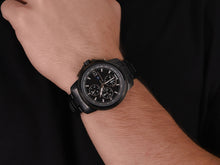 Load image into Gallery viewer, Maserati Successo Solar Black Dial Grey Steel Strap Watch For Men - R8873645001