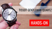 Load image into Gallery viewer, Tissot Gentlemen Silver Dial Brown Leather Strap Watch for Men - T127.410.16.031.01