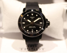 Load image into Gallery viewer, Tissot Seastar 1000 Powermatic 80 Black Dial Black Rubber Strap Watch For Men - T120.407.37.051.00