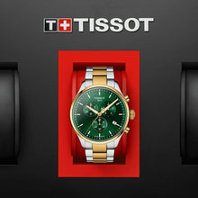 Load image into Gallery viewer, Tissot T Sport Chrono XL Classic Green Dial Two Tone Steel Strap Watch for Men - T116.617.22.091.00