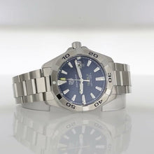 Load image into Gallery viewer, Tag Heuer Aquaracer Automatic Blue Dial Silver Steel Strap Watch for Men - WBD2112.BA0928