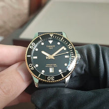 Load image into Gallery viewer, Tissot Seastar 1000 Black Dial Black Rubber Strap Watch For Men - T120.410.27.051.00