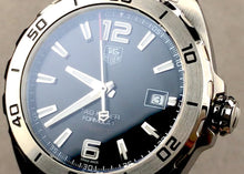 Load image into Gallery viewer, Tag Heuer Formula 1 Automatic Black Dial Silver Steel Strap Watch for Men - WAZ2113.BA0875