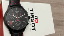 Load image into Gallery viewer, Tissot T Sport Chrono XL NBA Teams Special Chicago Bulls Edition Black Dial Black Leather Strap Watch for Men - T116.617.36.051.00
