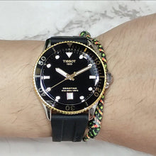 Load image into Gallery viewer, Tissot Seastar 1000 Black Dial Black Rubber Strap Watch For Men - T120.410.27.051.00