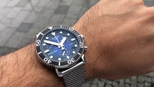 Load image into Gallery viewer, Tissot Seastar 1000 Powermatic 80 Blue Dial SIlver Mesh Bracelet Watch For Men - T120.407.11.041.02