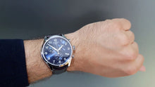 Load image into Gallery viewer, Tissot Chrono XL Classic Blue Dial Brown Leather Strap Watch For Men - T116.617.16.047.00